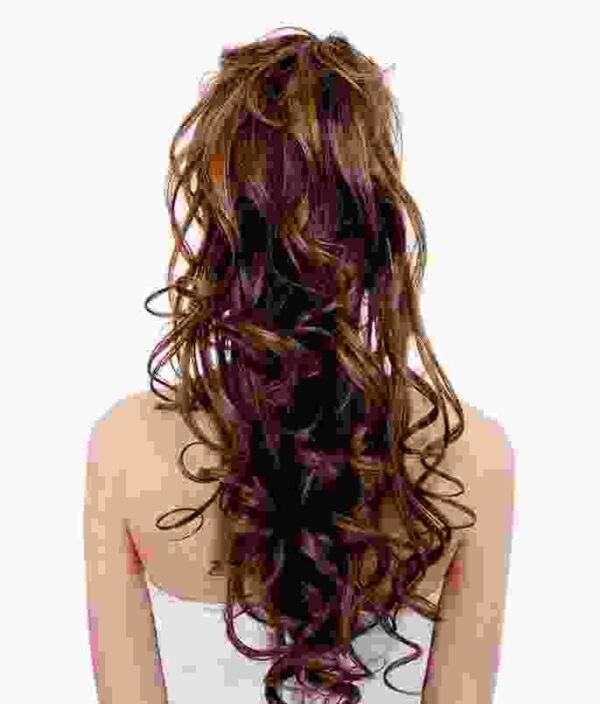 Brown Silky Human Hair - Image 4
