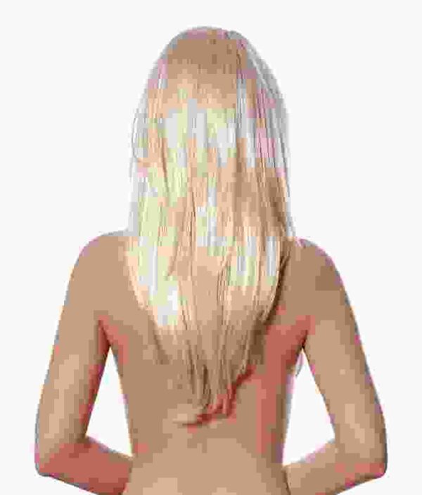 Long curly hair brown wig - Image 3